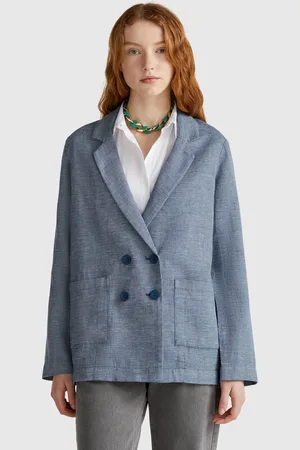 Benetton Donna Piumino Giacca Benetton Donna United Colors Of Benetton - Giacche E Giacca Casual Elegante