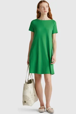 Benetton Benetton, Abito Corto Svasato