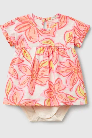 Benetton Benetton, Abito Con Stampa Floreale