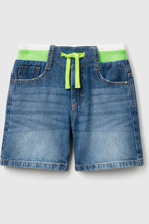 Benetton Benetton, Pantaloni Corti Di Jeans Straight