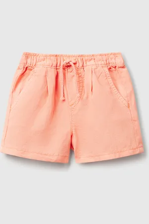 Benetton Benetton, Shorts In Misto Lino