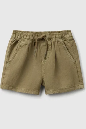 Benetton Benetton, Shorts In Misto Lino