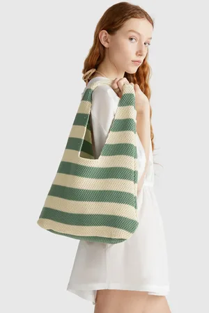 Benetton Benetton, Borsa A Spalla Crochet