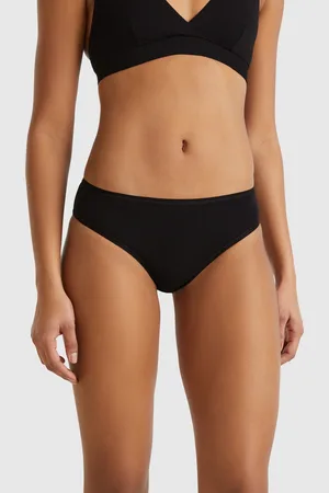 Benetton Benetton, Slip Basici In Cotone Stretch