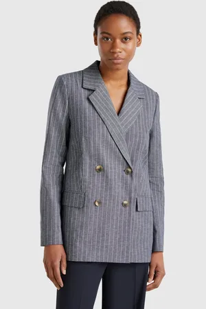 Benetton Benetton, Blazer Gessato Doppiopetto