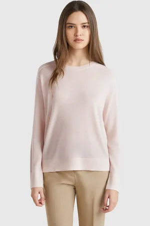 Benetton Benetton, Maglia In Pura Lana Merino