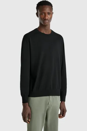 Benetton Benetton, Maglione In Misto Viscosa E Seta