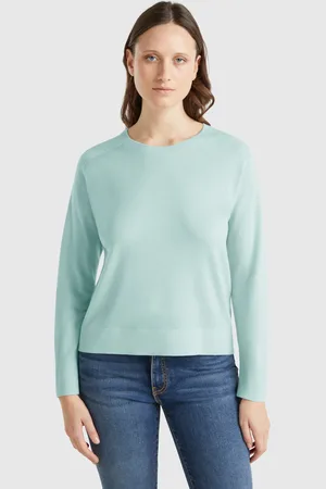 Benetton Benetton, Maglia In Pura Lana Merino