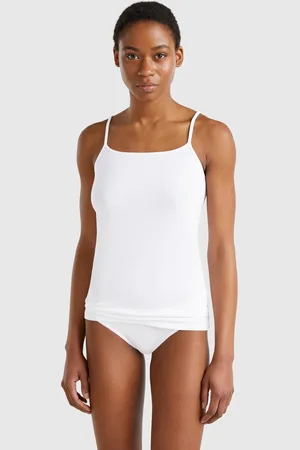 Benetton Benetton, Canotta In Cotone Stretch