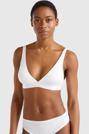 Benetton Benetton, Reggiseno A Triangolo In Cotone Stretch