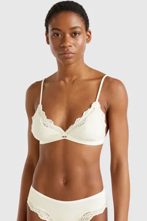 Benetton Benetton, Reggiseno A Triangolo Con Pizzo