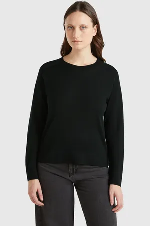 Benetton Benetton, Maglia In Pura Lana Merino
