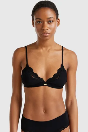 Benetton Benetton, Reggiseno A Triangolo Con Pizzo