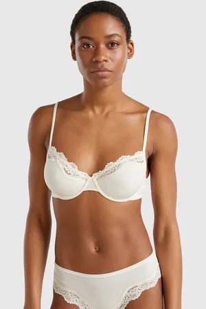 Benetton Benetton, Reggiseno Con Ferretto E Pizzo