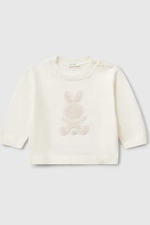 Benetton Benetton, Maglia Con Patch Coniglio