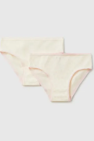 Benetton Benetton, Due Slip In Cotone Stretch