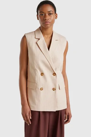 Benetton Benetton, Gilet Lungo Gessato