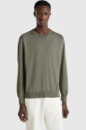 Benetton Benetton, Maglione In Misto Viscosa E Seta
