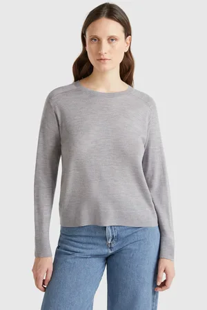 Benetton Benetton, Maglia In Pura Lana Merino