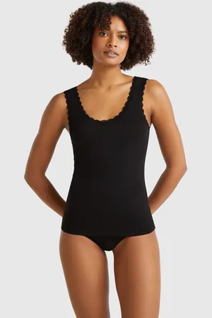 Benetton Benetton, Canotta In Modal® Con Pizzo