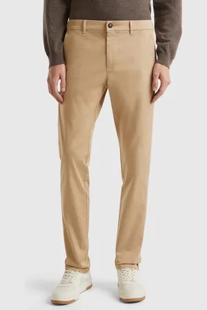 Benetton Benetton, Chino Slim Fit In Cotone Stretch