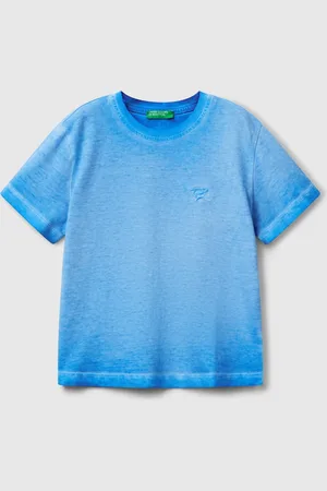 Benetton Benetton, Maglietta Over Fit Con Ricamo