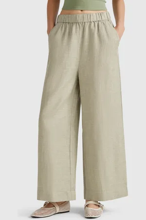 Benetton Benetton, Pantaloni Con Gamba Ampia