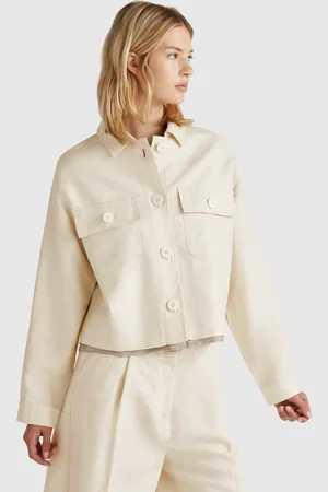 Benetton Benetton, Giacca In Misto Lino