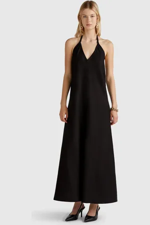 Benetton Benetton, Vestito Lungo In Puro Lino