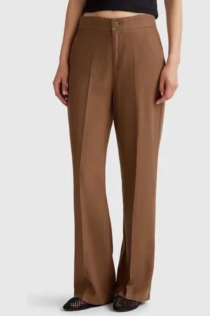 Benetton Benetton, Pantaloni In Puro Lyocell