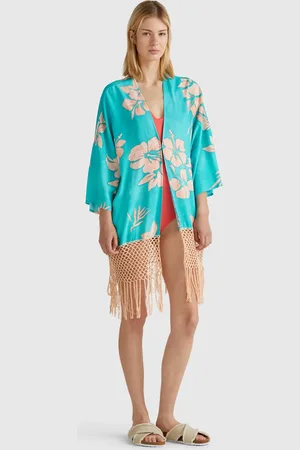 Benetton Benetton, Maglia Kimono Con Stampa Floreale
