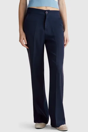 Benetton Benetton, Pantaloni In Puro Lyocell
