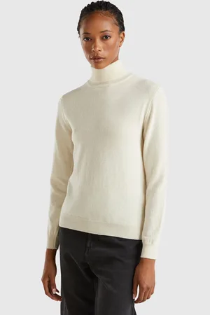 Maglione Dolcevita Maglioni Donna Poco Prezzo Maglia Sisley Donna