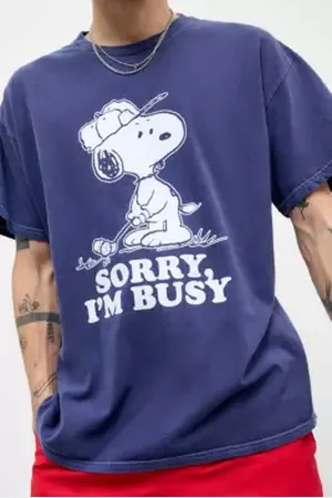 Urban Outfitters UO Snoopy T-Shirt di