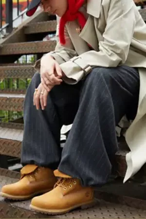 Timberland Wheat Premium 6 Inch Boots in