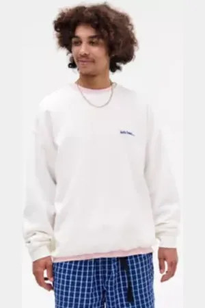 iets frans... Iets frans. White Embroidered Sweatshirt in a Urban Outfitters