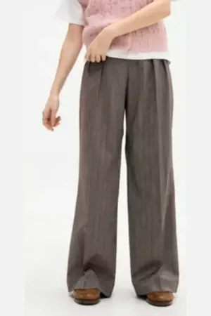 Archive At UO Brown Ash Stripe Trousers in a Urban Outfitters
