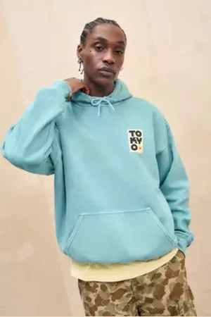 Urban Outfitters UO Seafoam Tokyo Hoodie di in