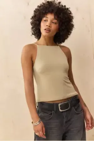 Silence + Noise Carrie Backless Top in