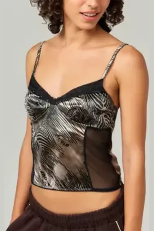 Archive At UO Zebra Print Cami in