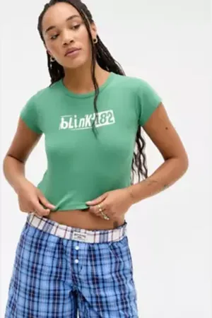 Urban Outfitters Maglietta UO Blink-182 Baby Rimpicciolita di in