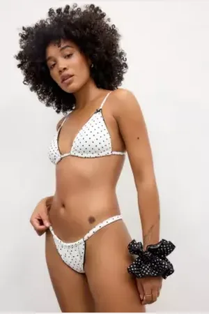 Out From Under Chloe Tunnelled Bikini Bottoms in a Urban Outfitters