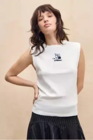 Urban Outfitters UO Bowling Motif Tank Top di in