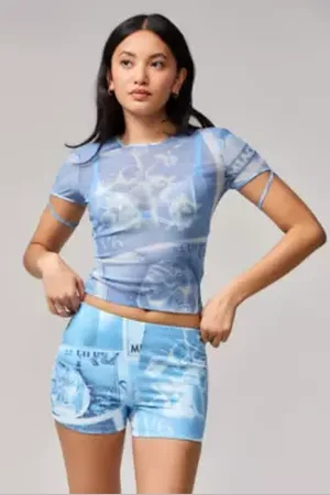 Miaou UO Exclusive Stamp Shorts in a Urban Outfitters