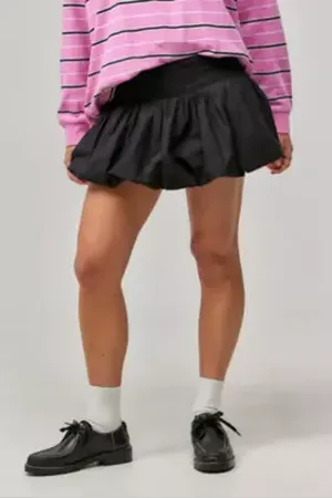 Urban Outfitters UO Millie Puffball Mini Skirt di in