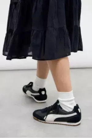 PUMA Scarpe da Ginnastica Nere Retrò Arizona in