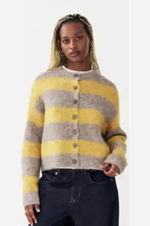 Urban Outfitters UO Dakota Stripe Knit Cardigan di in