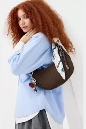 iets frans... Iets frans. Monogram Crescent Bag in