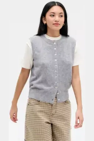 Urban Outfitters Canotta con Bottoni UO di in