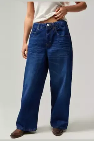 BDG Jaya Baggy Bright Indigo Jeans in